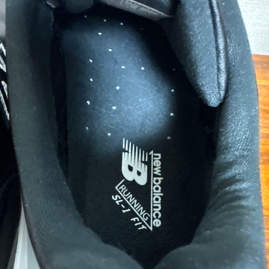 ニューバランス Made in UK 1500 24㎝　ブラックレザー