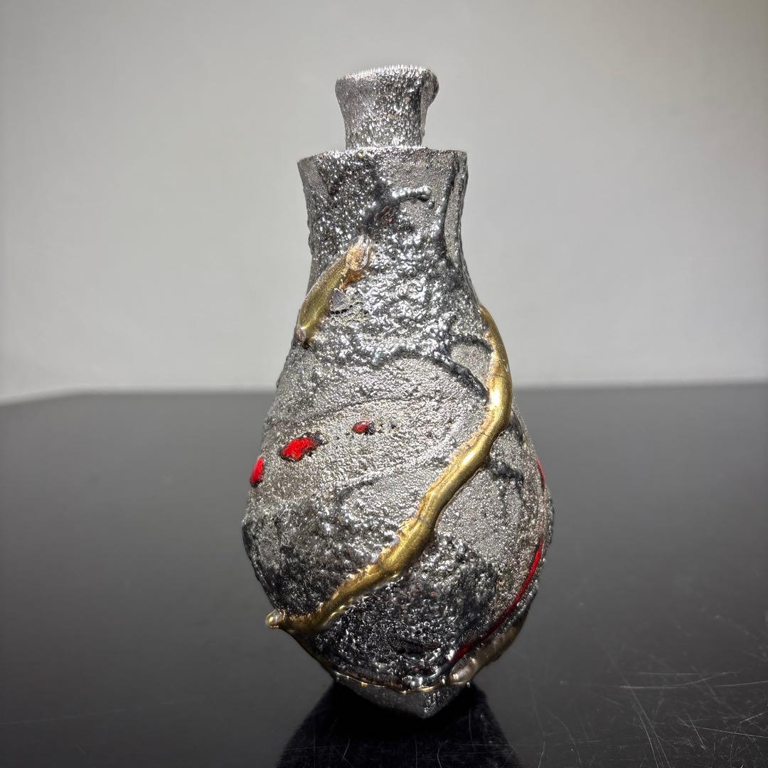 真作　市川透　徳利