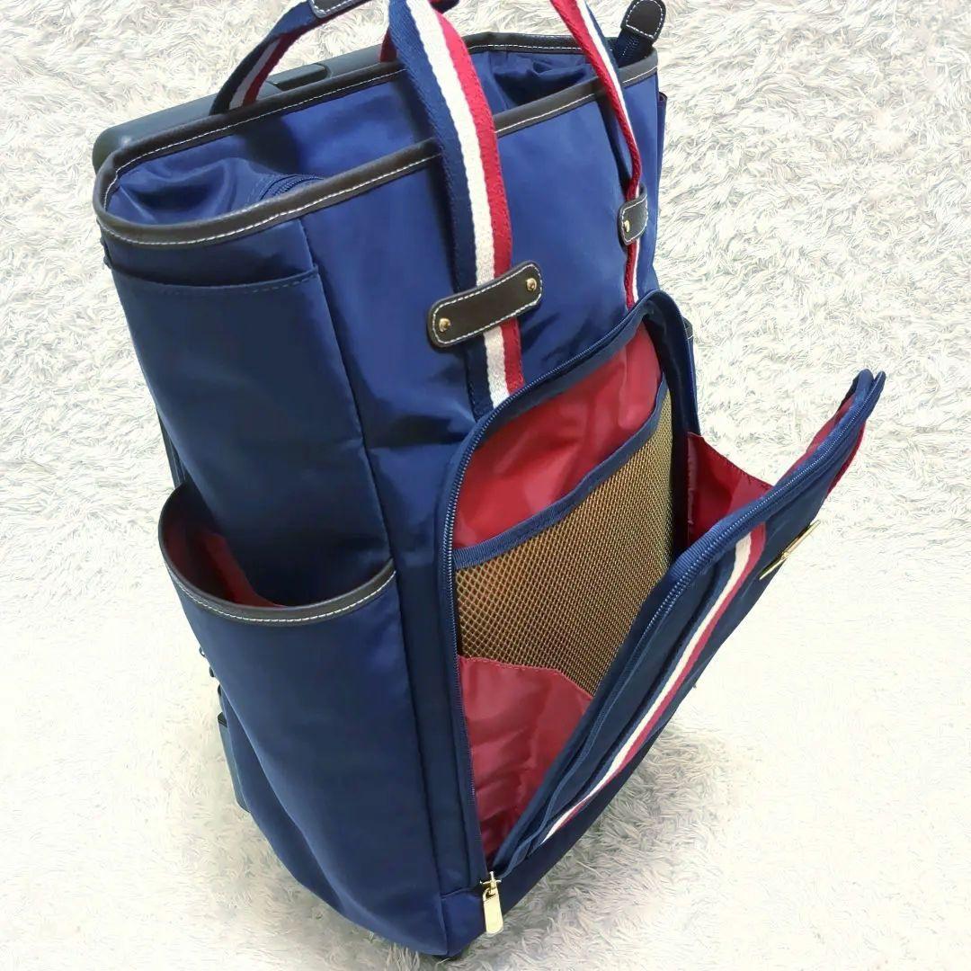 新品 SWANY スワニー トートキャリーバッグ トリコロール 4輪ストッパー