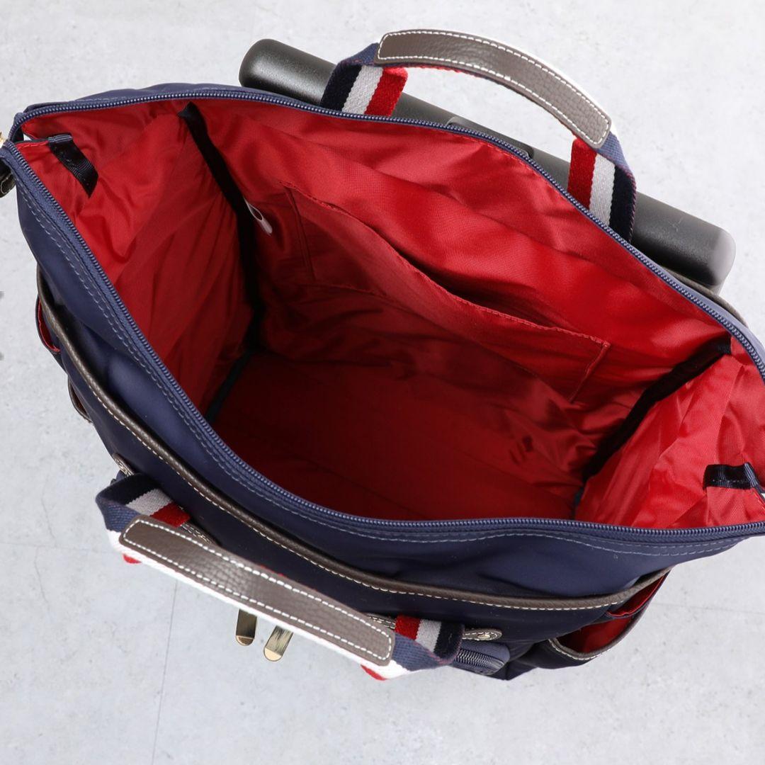 新品 SWANY スワニー トートキャリーバッグ トリコロール 4輪ストッパー