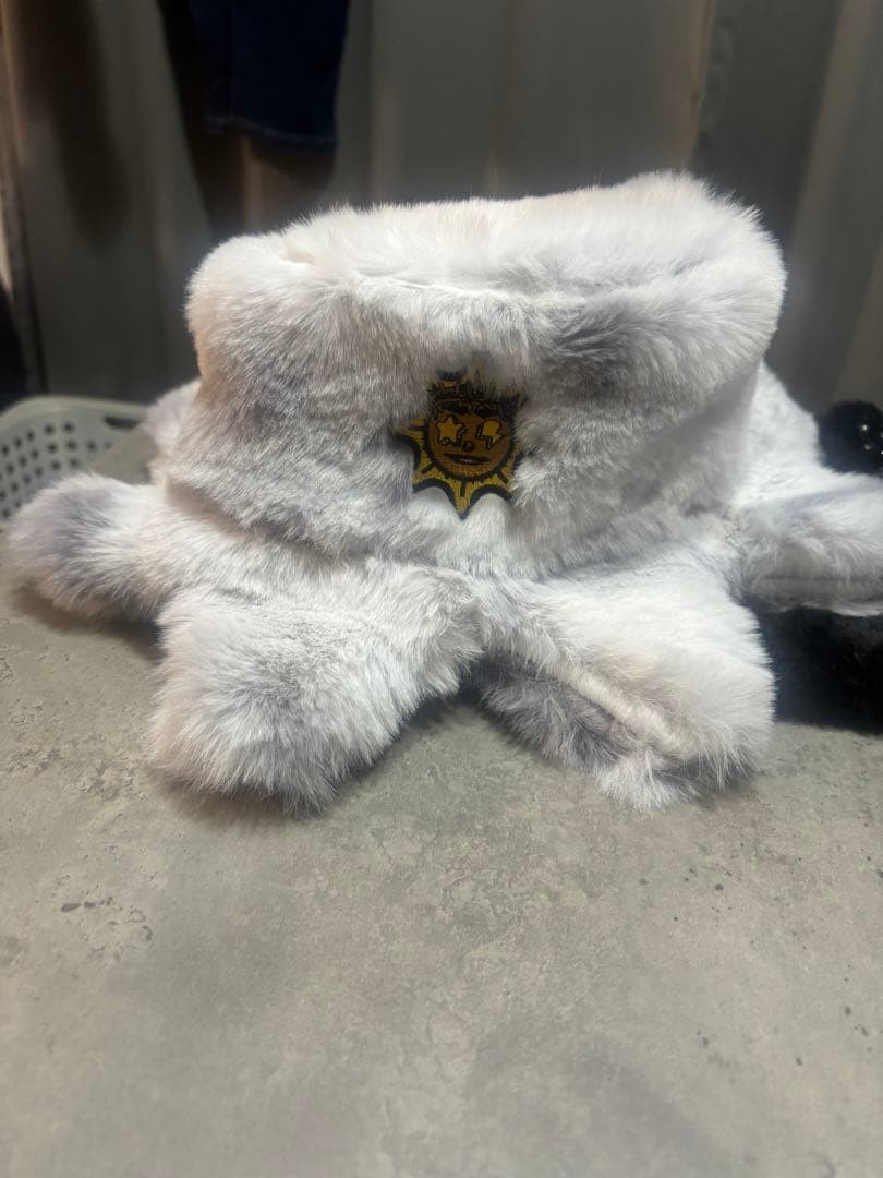 GLO GANG帽子ホワイト S-M