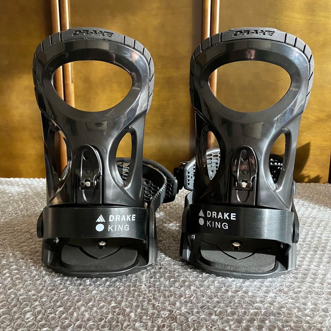 DRAKE KING BLACK サイズL スノーボードビンディング
