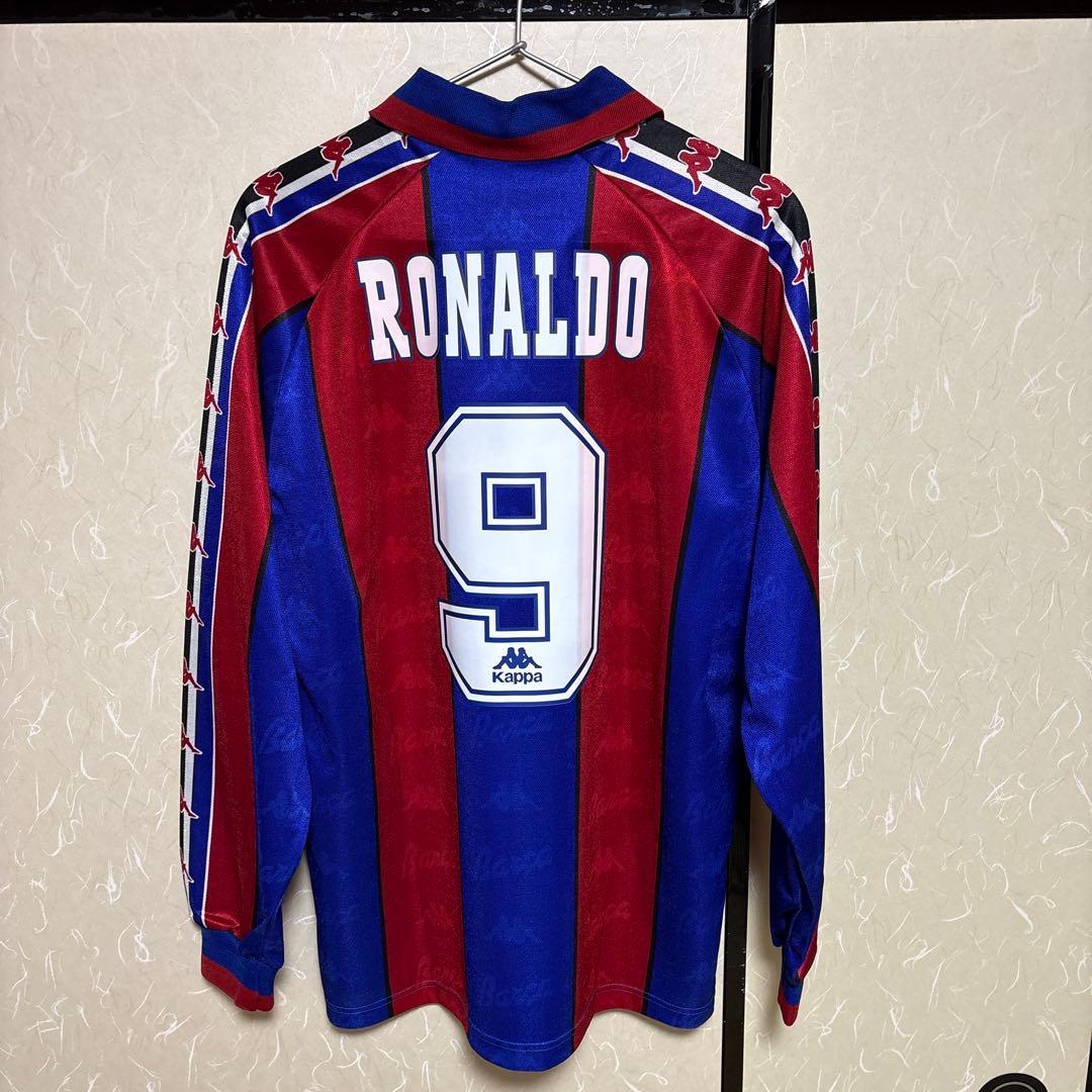 サッカーユニフォーム　FCバルセロナ 1997 長袖　Mサイズ　タグ付き
