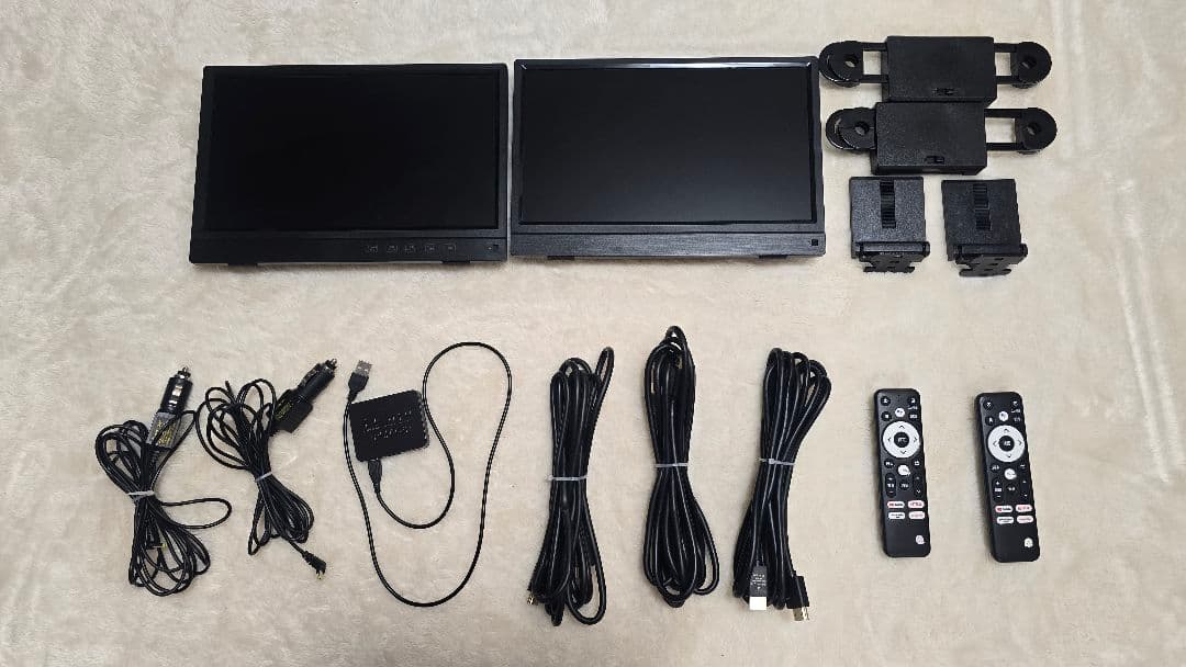 A*o様 車載 ヘッドレストモニター 2台セット KEIYO AN-M011