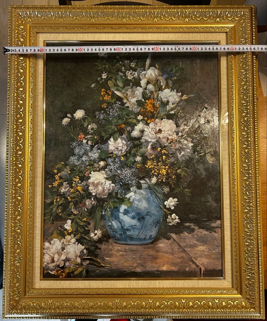 P*l様 【新品未使用】ルノワール　春の花　15号　立体複製画