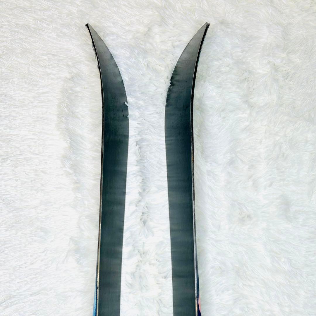 【美品】ロシニョール アナ雪 エルサ 子供用スキー板 110cm ビンディング付