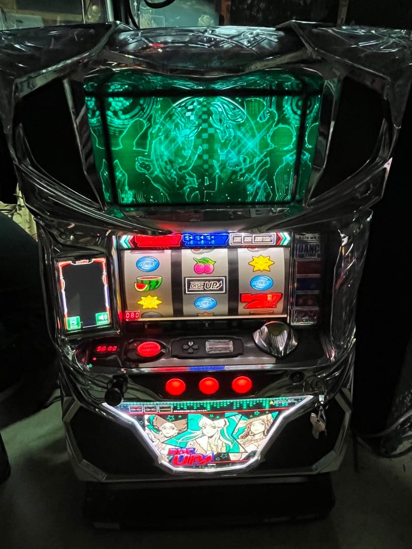 パチスロ実機　ディスクアップ