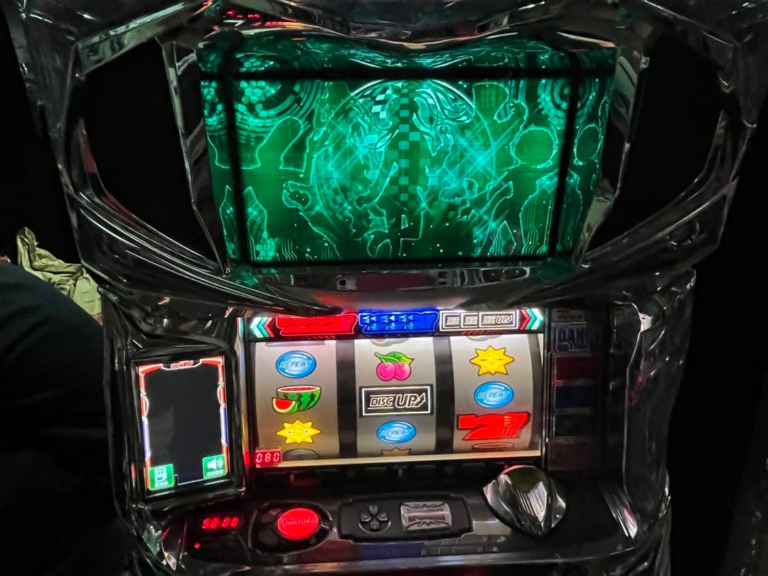 パチスロ実機　ディスクアップ