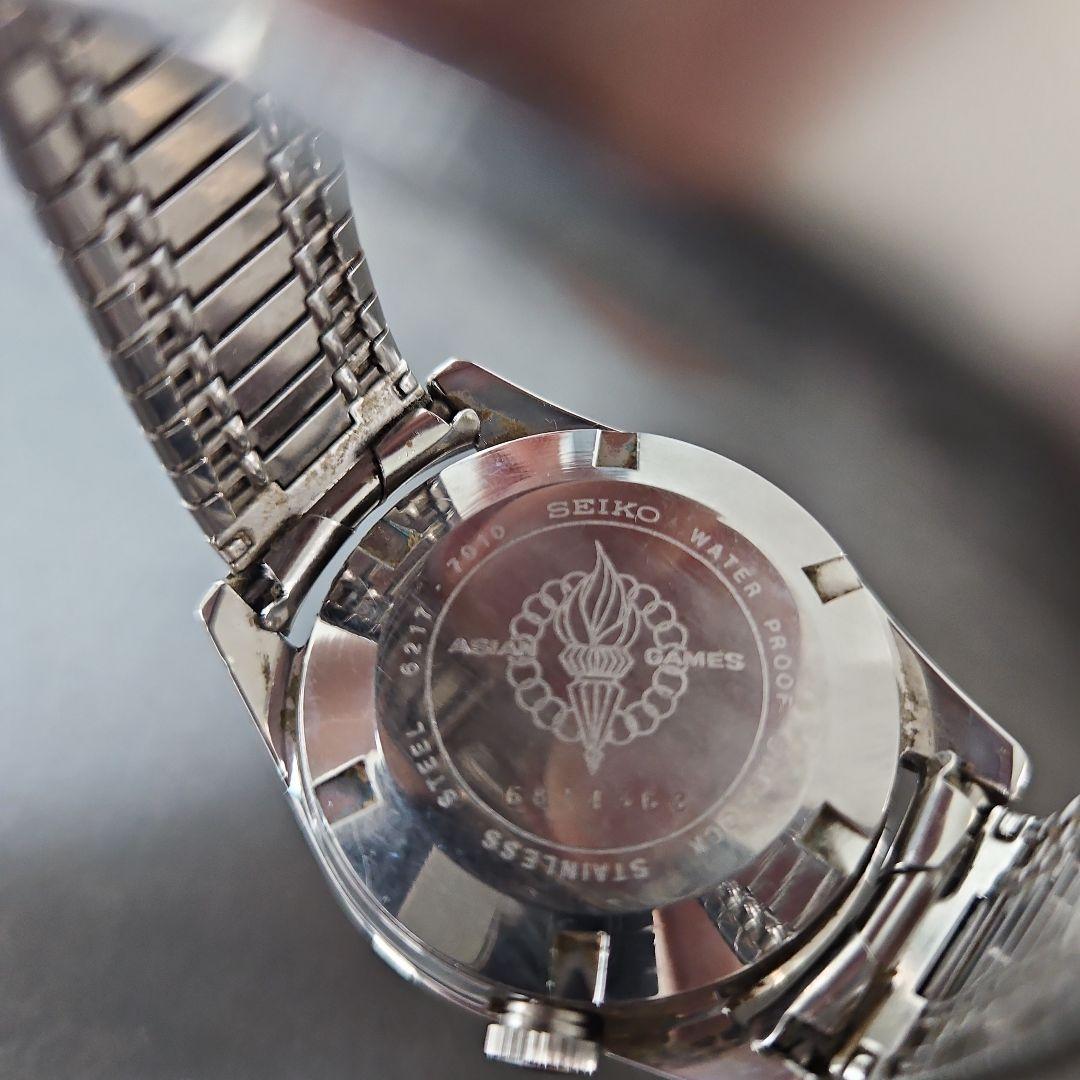 レア SEIKO 6217-7010 ワールドタイム ASIAN GAMES