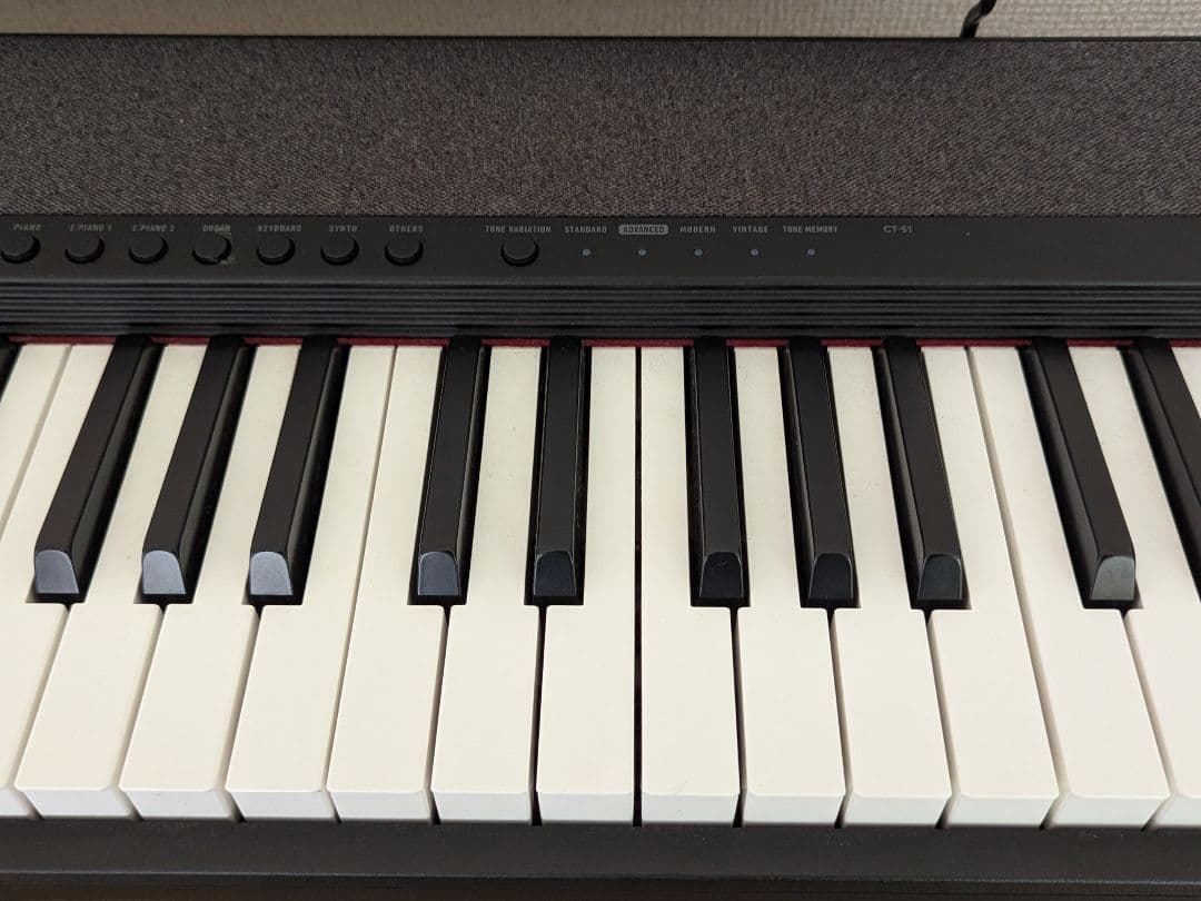 CASIO casiotone CT-S1 ブラック カシオトーン 電子ピアノ