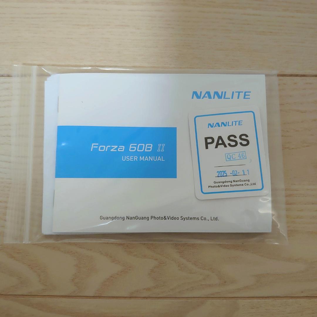 【美品】NANLITE Forza 60B II（引越し整理中）