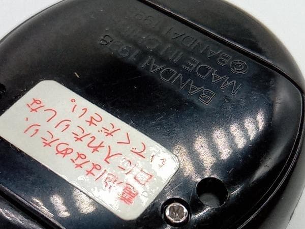 【動作確認済】デビルっちのたまごっち　ブラック　裏蓋ネジ破損あり　SHB74