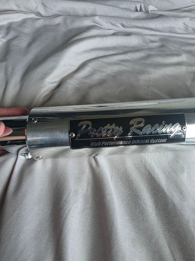 Pretty Racing 50.8π 中間パイプ付き CB400