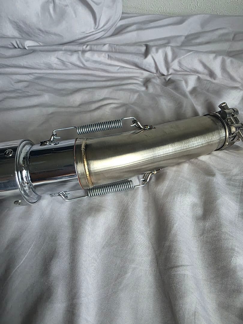 Pretty Racing 50.8π 中間パイプ付き CB400