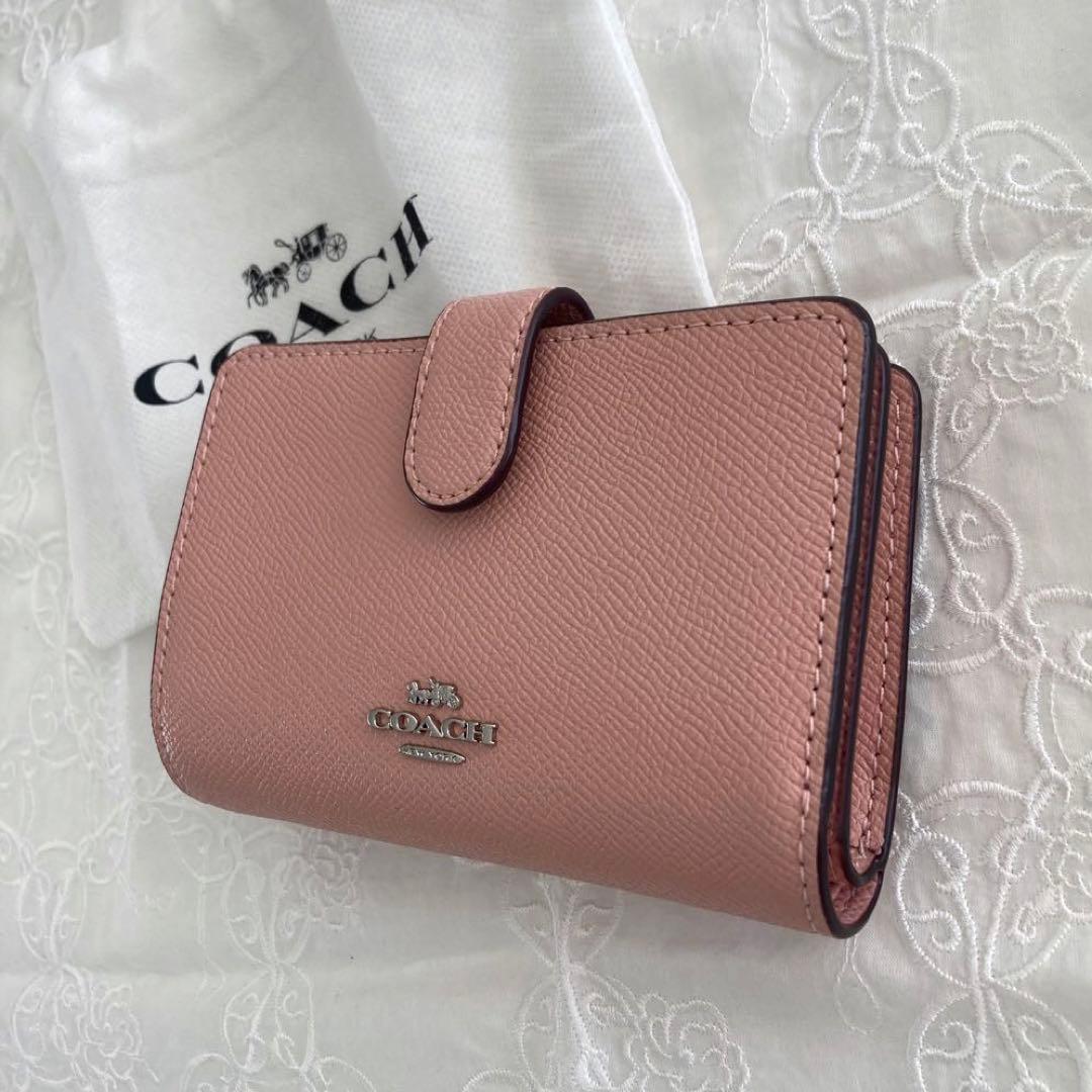 （専用出品）　COACH　コーチ　二つ折り　財布 保存袋付き