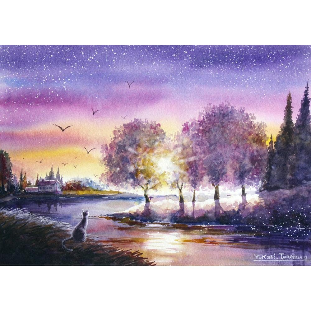 ぷうあさま専用（原画）淡い春の夜 ほか　7点おまとめ