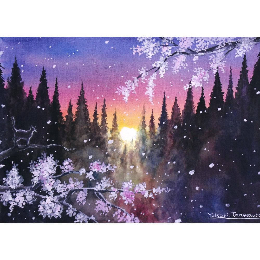 ぷうあさま専用（原画）淡い春の夜 ほか　7点おまとめ