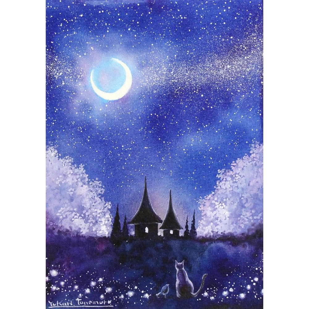 ぷうあさま専用（原画）淡い春の夜 ほか　7点おまとめ