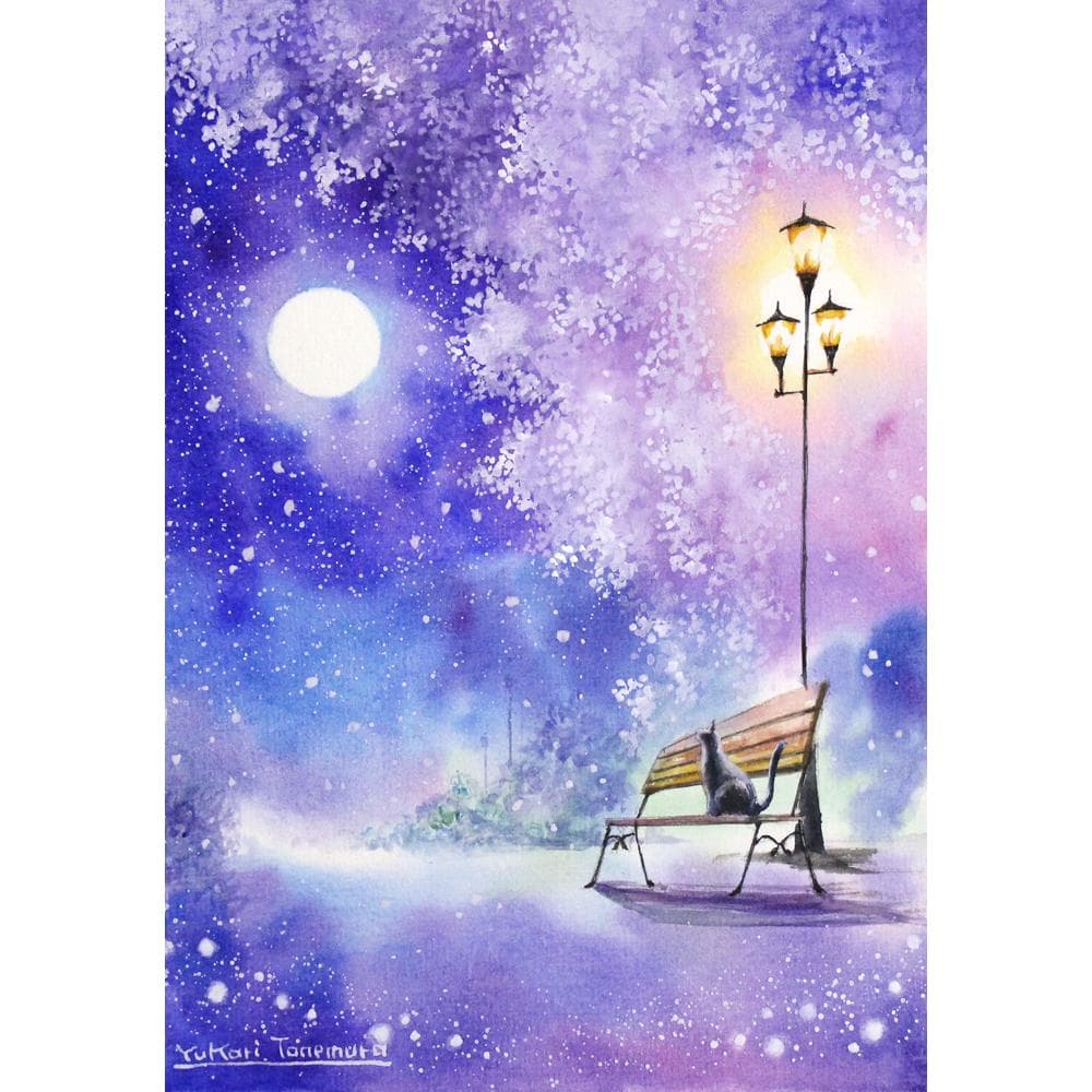 ぷうあさま専用（原画）淡い春の夜 ほか　7点おまとめ