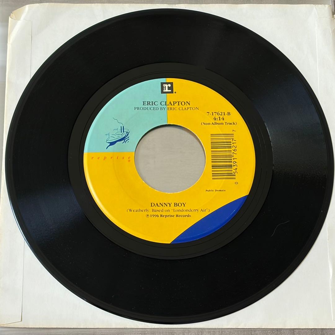 7インチ 7EP Eric Clapton Change The World