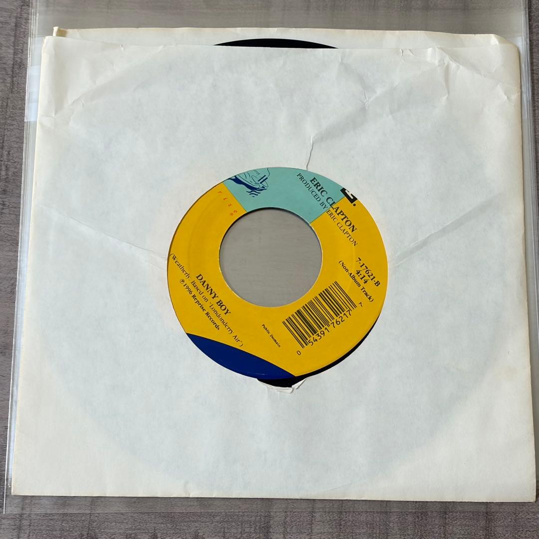 7インチ 7EP Eric Clapton Change The World