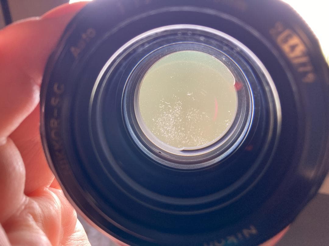 W*読様 NIKON NIKKOR S・C 　1:1.2　ｆ＝55㎜