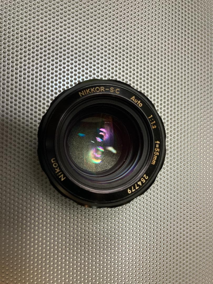 W*読様 NIKON NIKKOR S・C 　1:1.2　ｆ＝55㎜