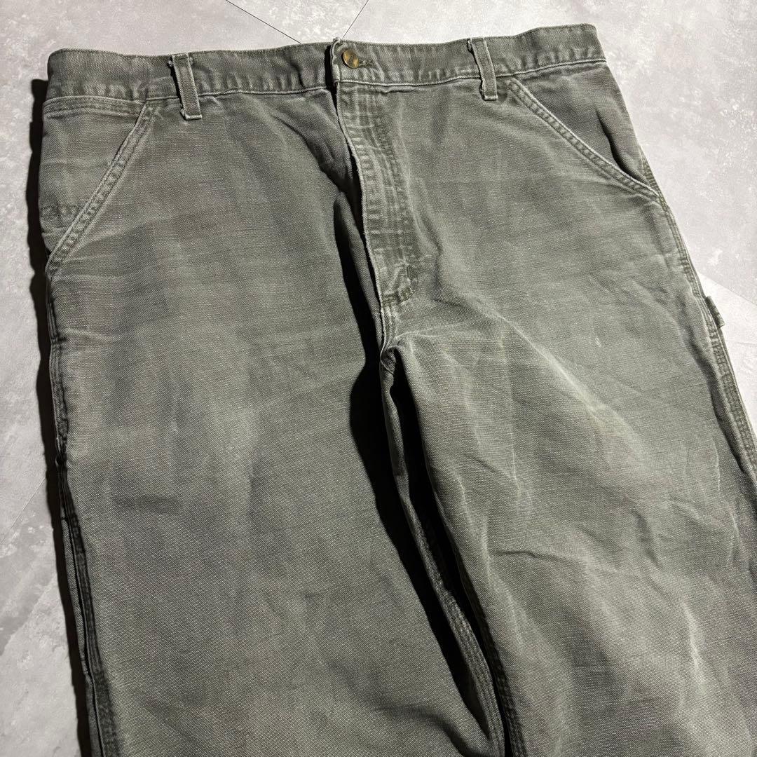 極太 90s カーハート carhartt ペインターパンツ　MOS USA製