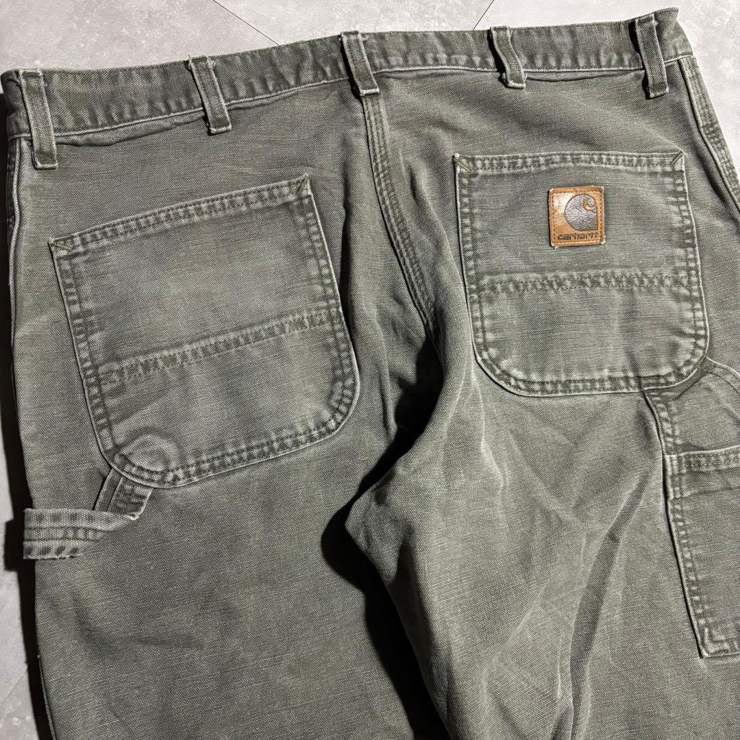 極太 90s カーハート carhartt ペインターパンツ　MOS USA製