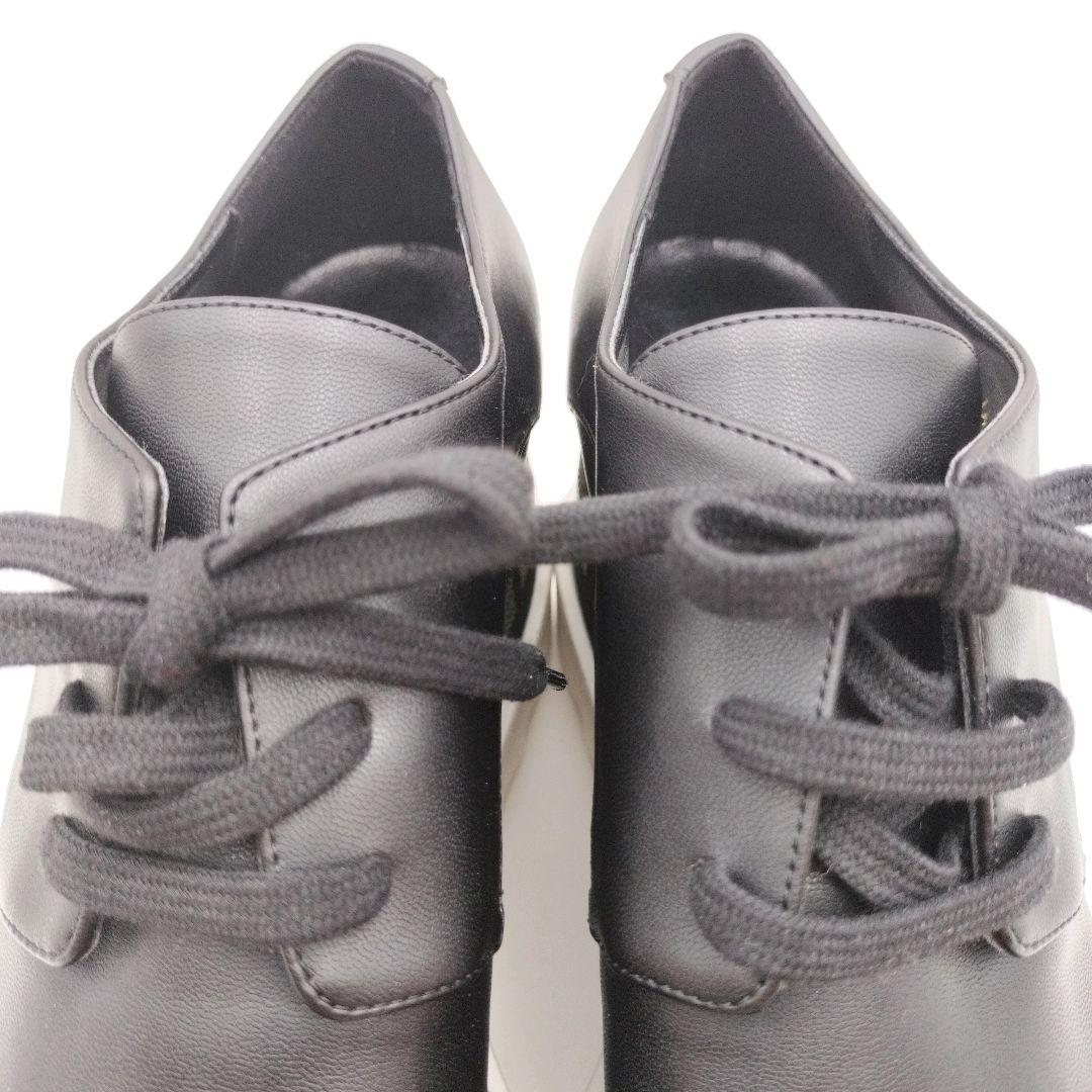 【現行・美品】ステラマッカートニー エリス 厚底 ストーン スニーカー 黒 38