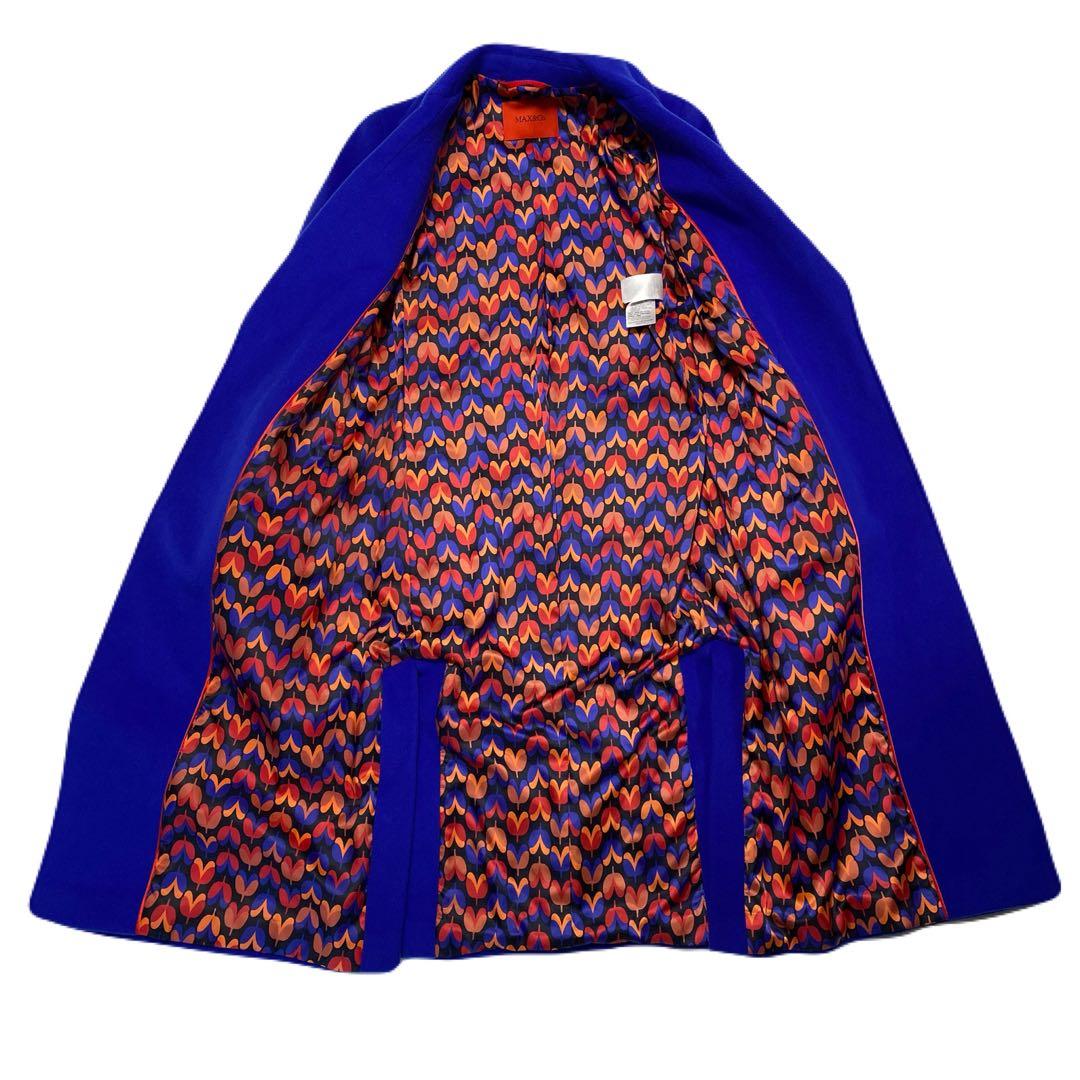 現行✨　MAX&Co RUNAWAY ウールコート　羊毛　コバルトブルー　総裏