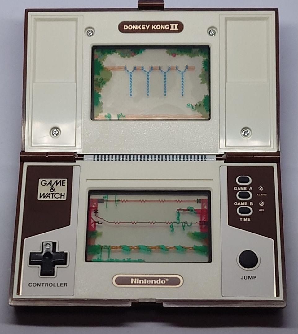 美品 ゲーム&ウォッチ マルチスクリーン Donkey Kong II