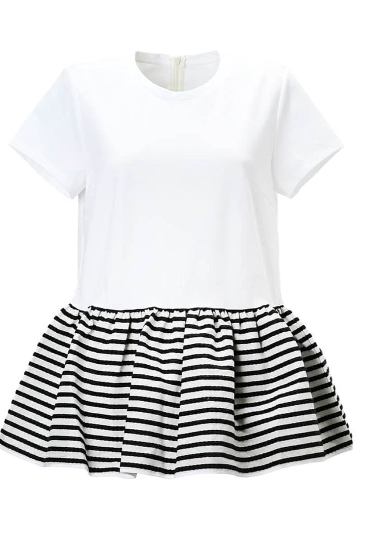 極美品♡ボーダーズアットバルコニー♡人気ペプラム