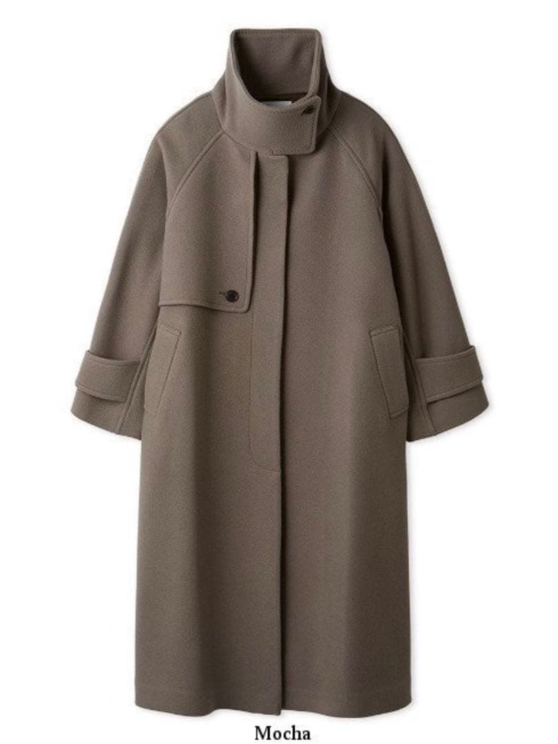 FRAY I.D ウールリバーバルマカンコート