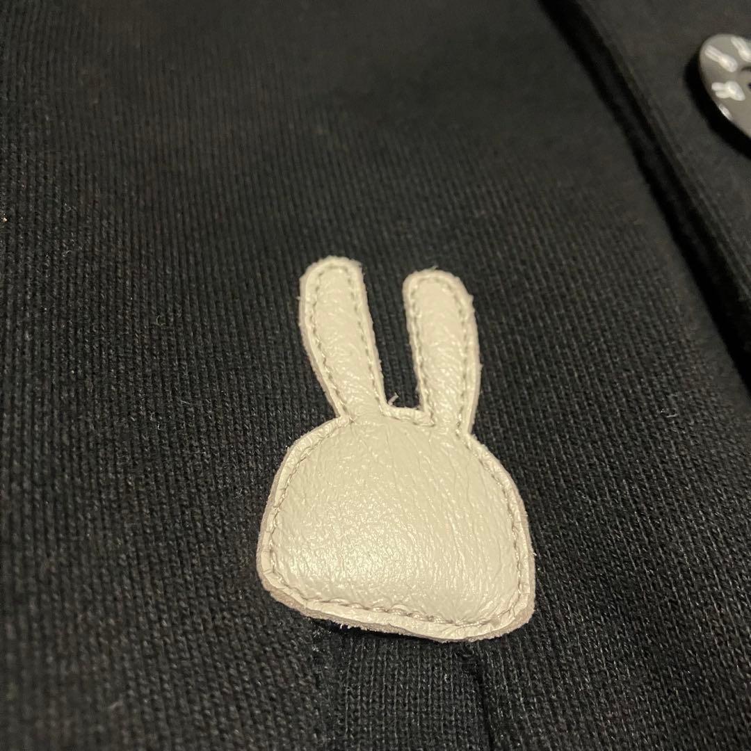 CUNE キューン 裏毛のPコート 黒 サイズ2