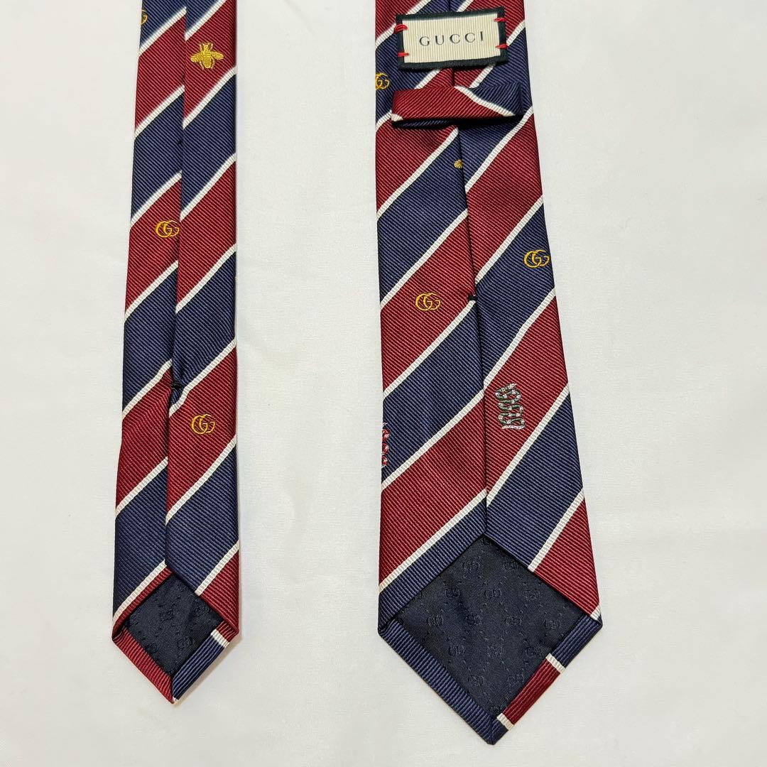 【美品】グッチ GG柄 インターロッキング ヘビ 蜂