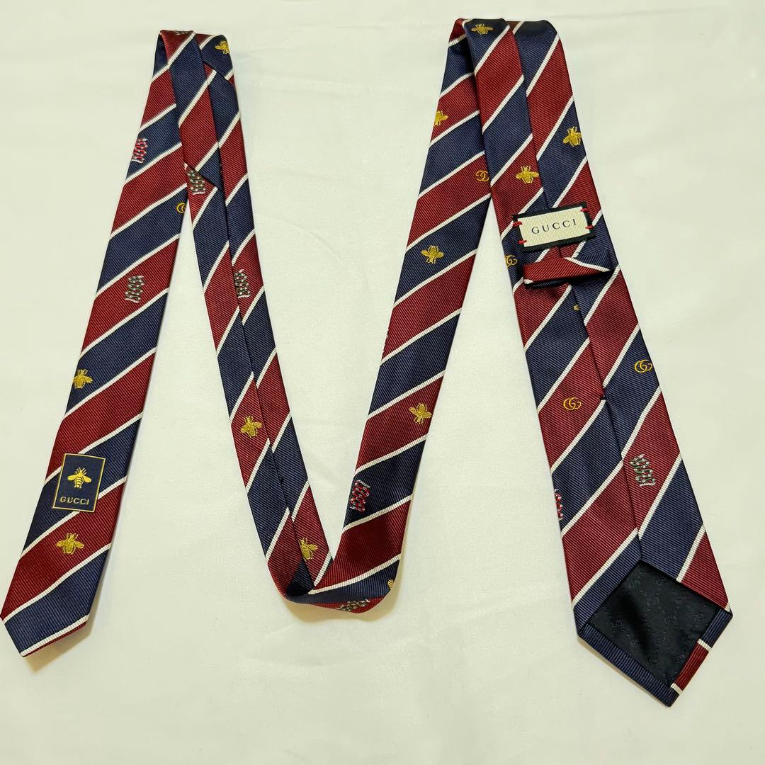 【美品】グッチ GG柄 インターロッキング ヘビ 蜂