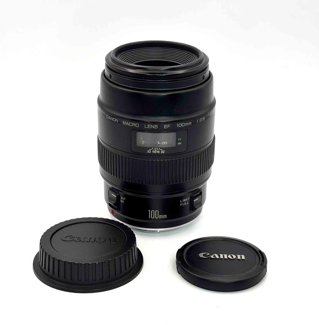 【完動品】美品Canon EF100mm F2.8 Macro 　マクロ