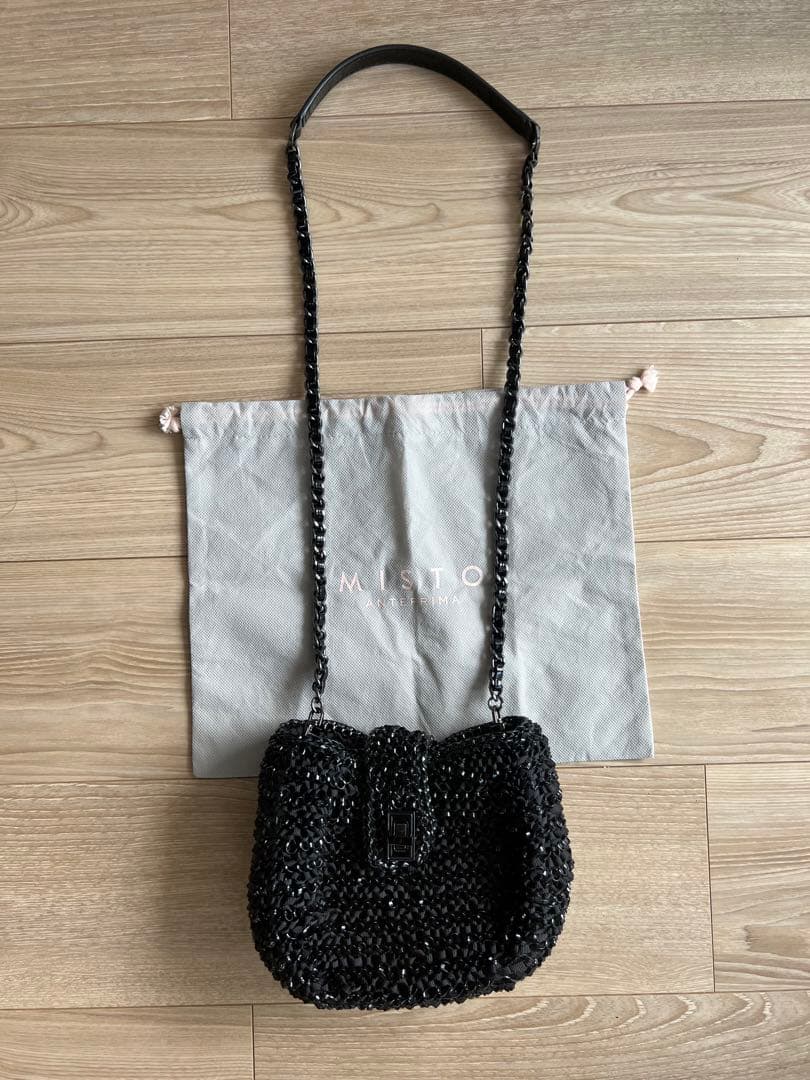 【ほぼ未使用】アンテプリマ LUCCHETTO G ミニショルダー チェーン