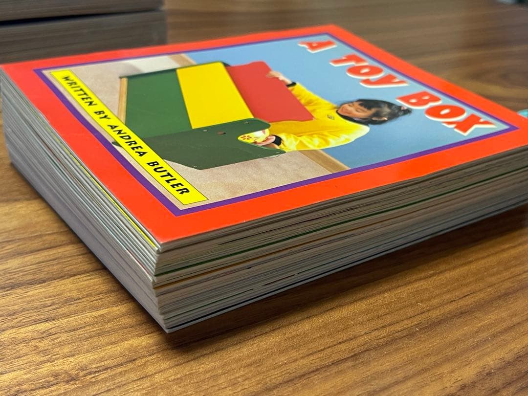 リタラシーリンクス児童英語研究所 A~DセットCD4枚絵本96冊　手引き付き