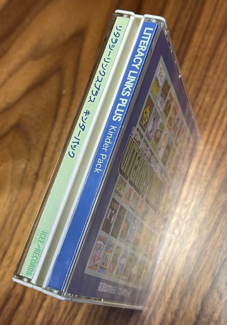 リタラシーリンクス児童英語研究所 A~DセットCD4枚絵本96冊　手引き付き