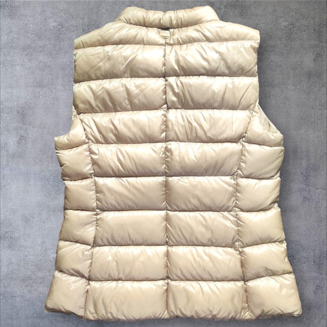 【未使用級】HERNO ヘルノ ダウンベスト キャメルゴールド 44 Lサイズ