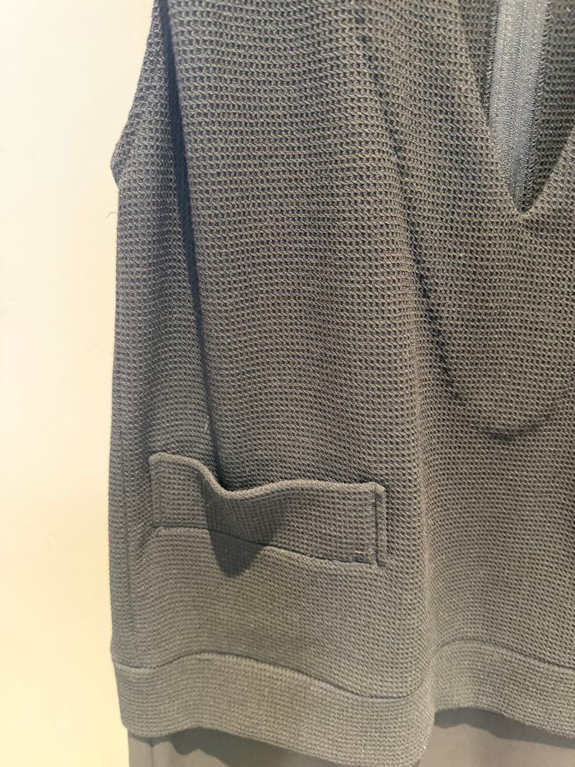 RITSUKO SHIRAHAMA 24冬コレクション 異素材ワンピ ほぼ未使用