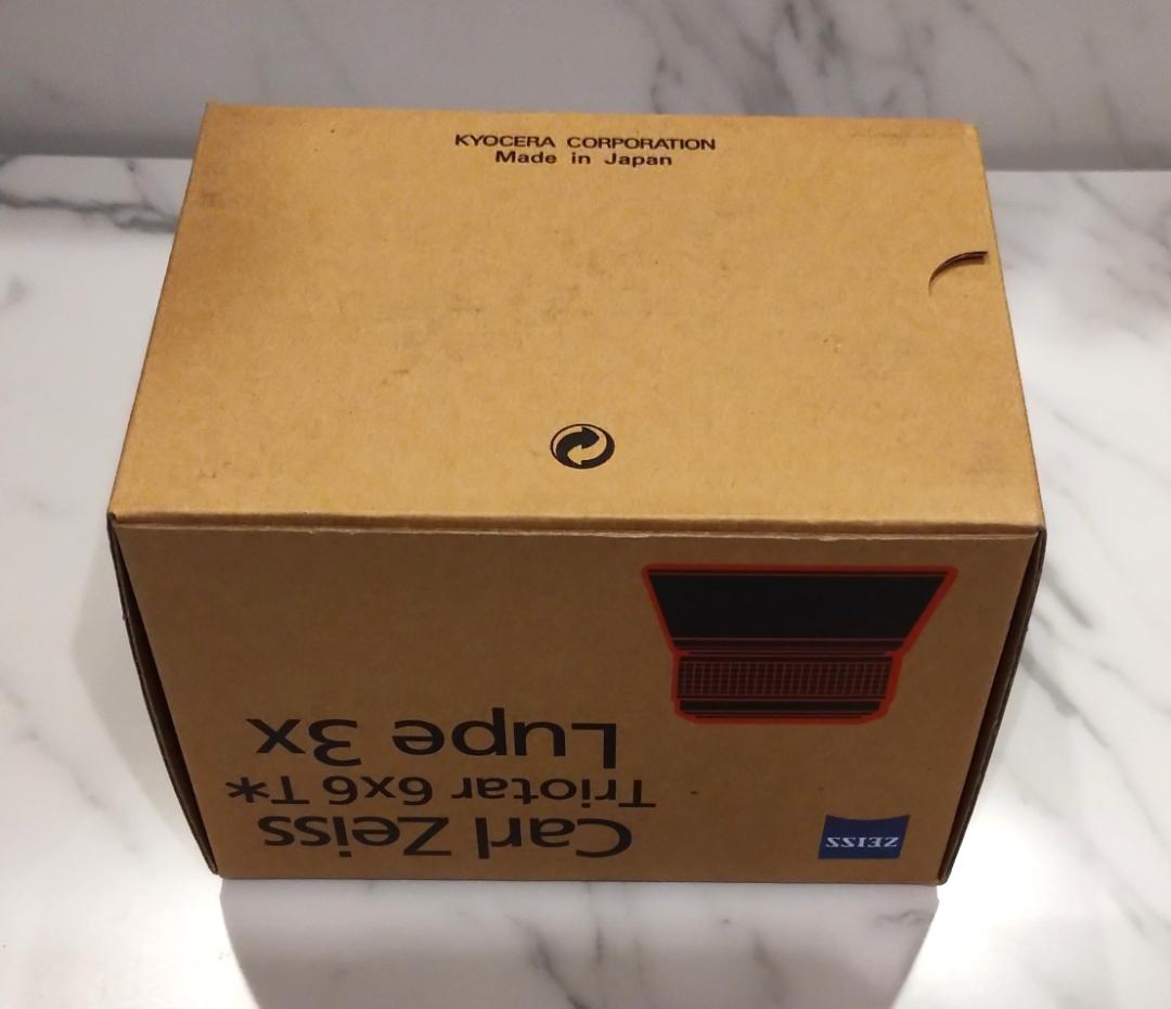 新品未使用 Carl Zeiss Triotar 6x6 T* ルーペ 3x