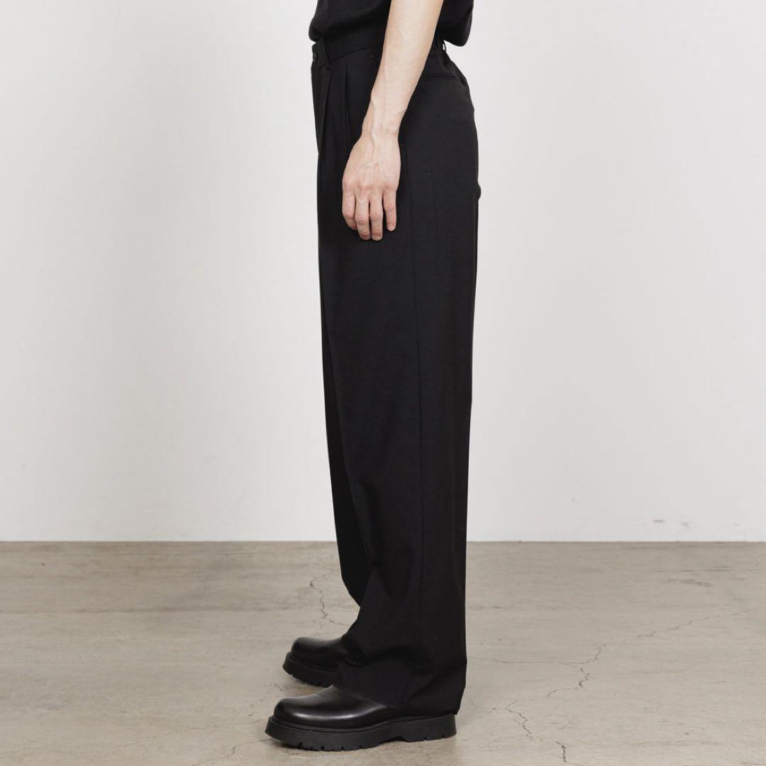 【美品】25ss MARKAWARE トロピカルウールスラックス 3