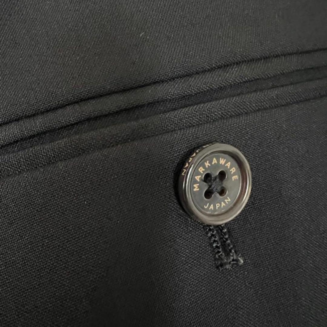 【美品】25ss MARKAWARE トロピカルウールスラックス 3