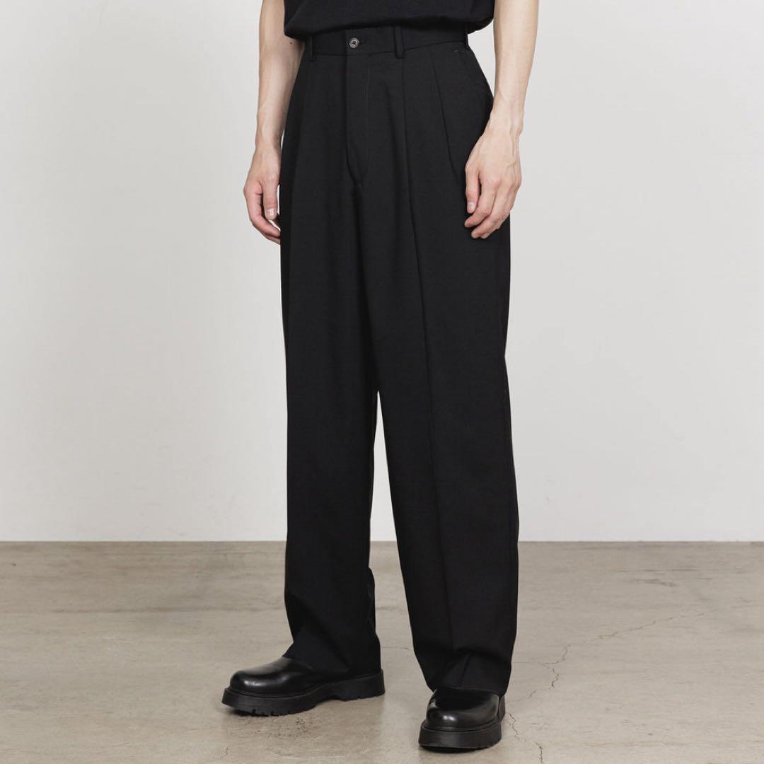 【美品】25ss MARKAWARE トロピカルウールスラックス 3