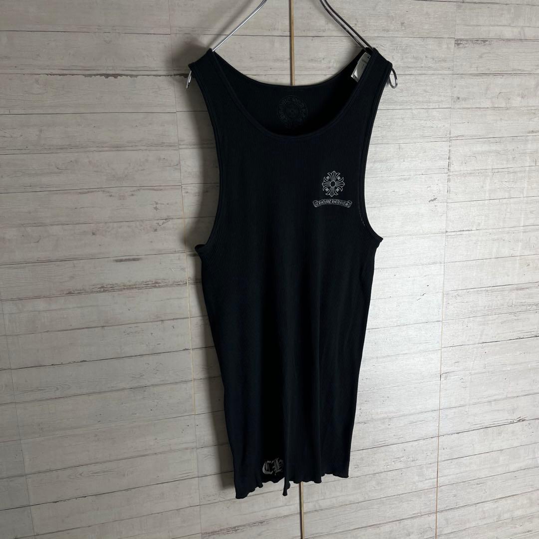 【最高デザイン】 クロムハーツ クロス ロゴ入り 希少サイズ XL タンクトップ
