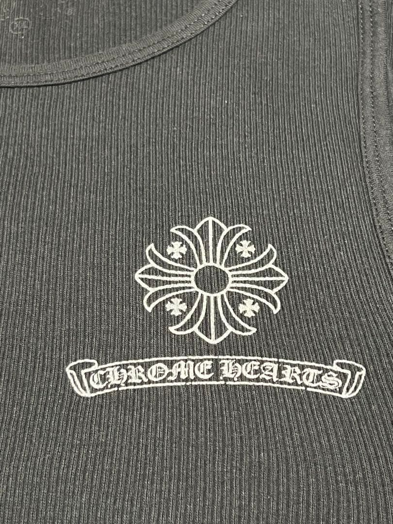 【最高デザイン】 クロムハーツ クロス ロゴ入り 希少サイズ XL タンクトップ