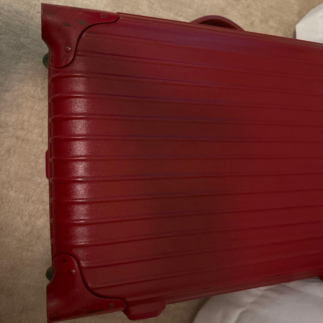 Rimowa　サルサ　35L 2輪　 red 機内持込　TSA 廃盤